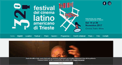 Desktop Screenshot of cinelatinotrieste.org